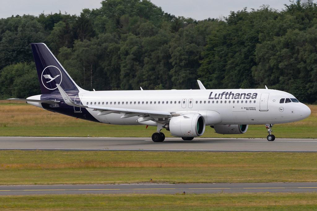 Hamburg Airport: Lufthansa (LH / DLH) |  Airbus A320-271N A20N | D-AINX | MSN 9229