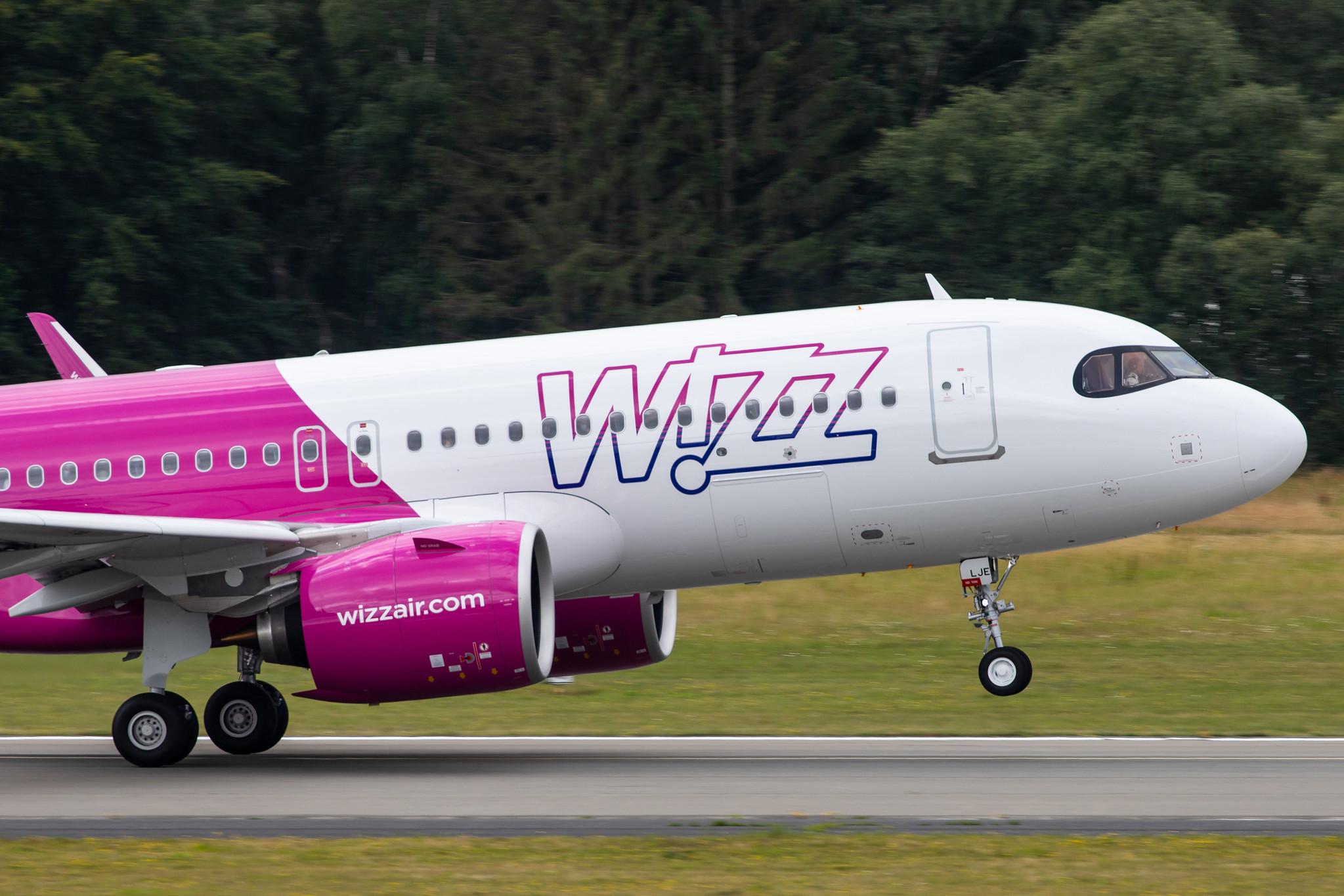 Hamburg Airport: Wizz Air (W6 / WZZ) |  Airbus A320-271N A20N | HA-LJE | MSN 10046