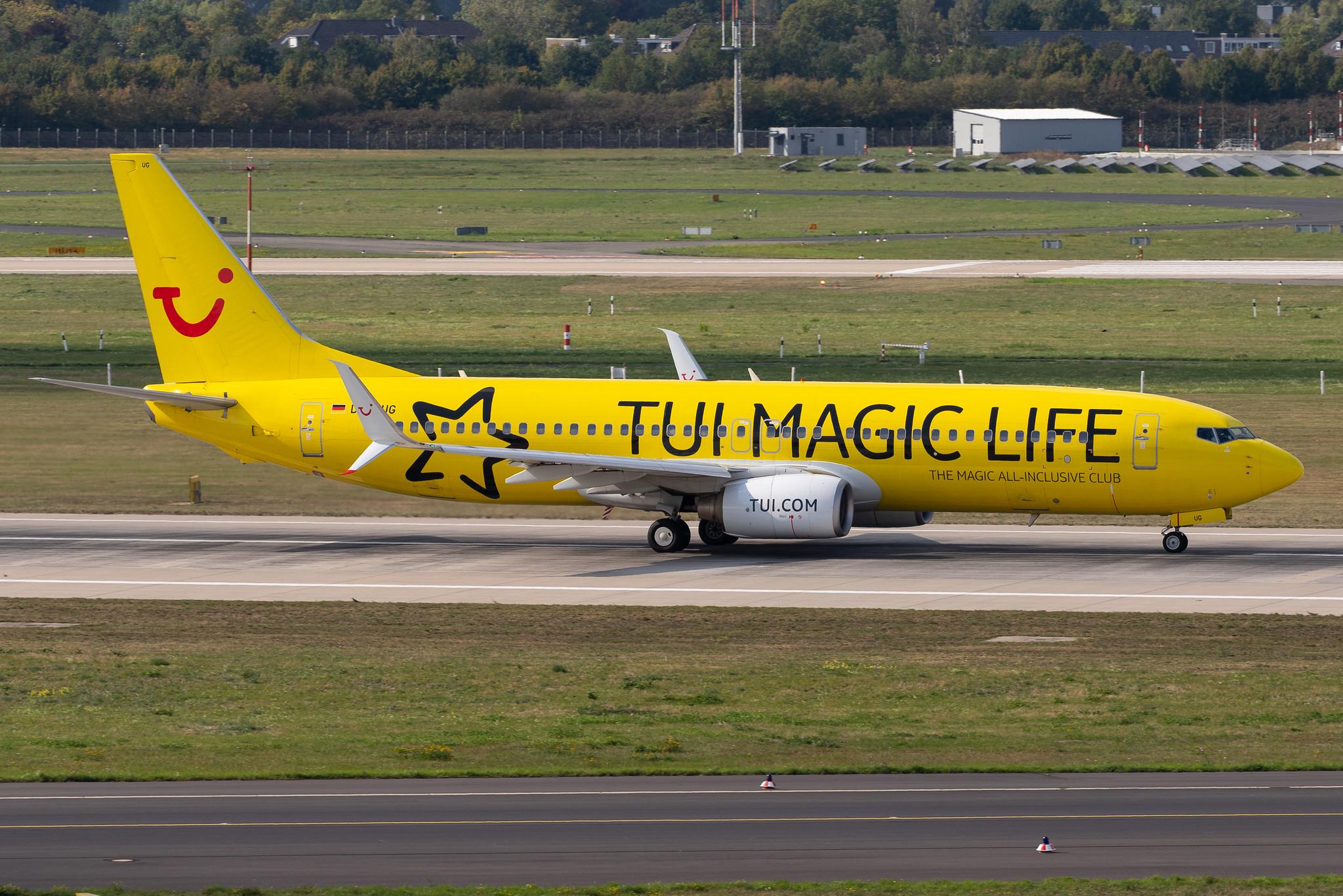 Düsseldorf Airport: TUI (X3 / TUI) | Operator: TUI fly |  Boeing 737-8K5 B738 | D-ATUG | MSN 34688