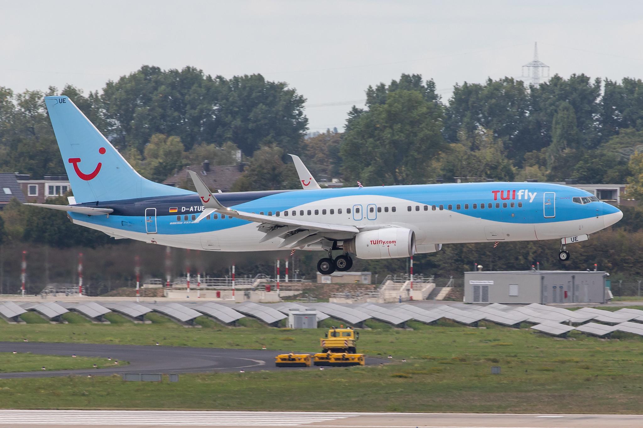 Düsseldorf Airport: TUI (X3 / TUI) | Operator: TUI fly |  Boeing 737-8K5 B738 | D-ATUE | MSN 34686
