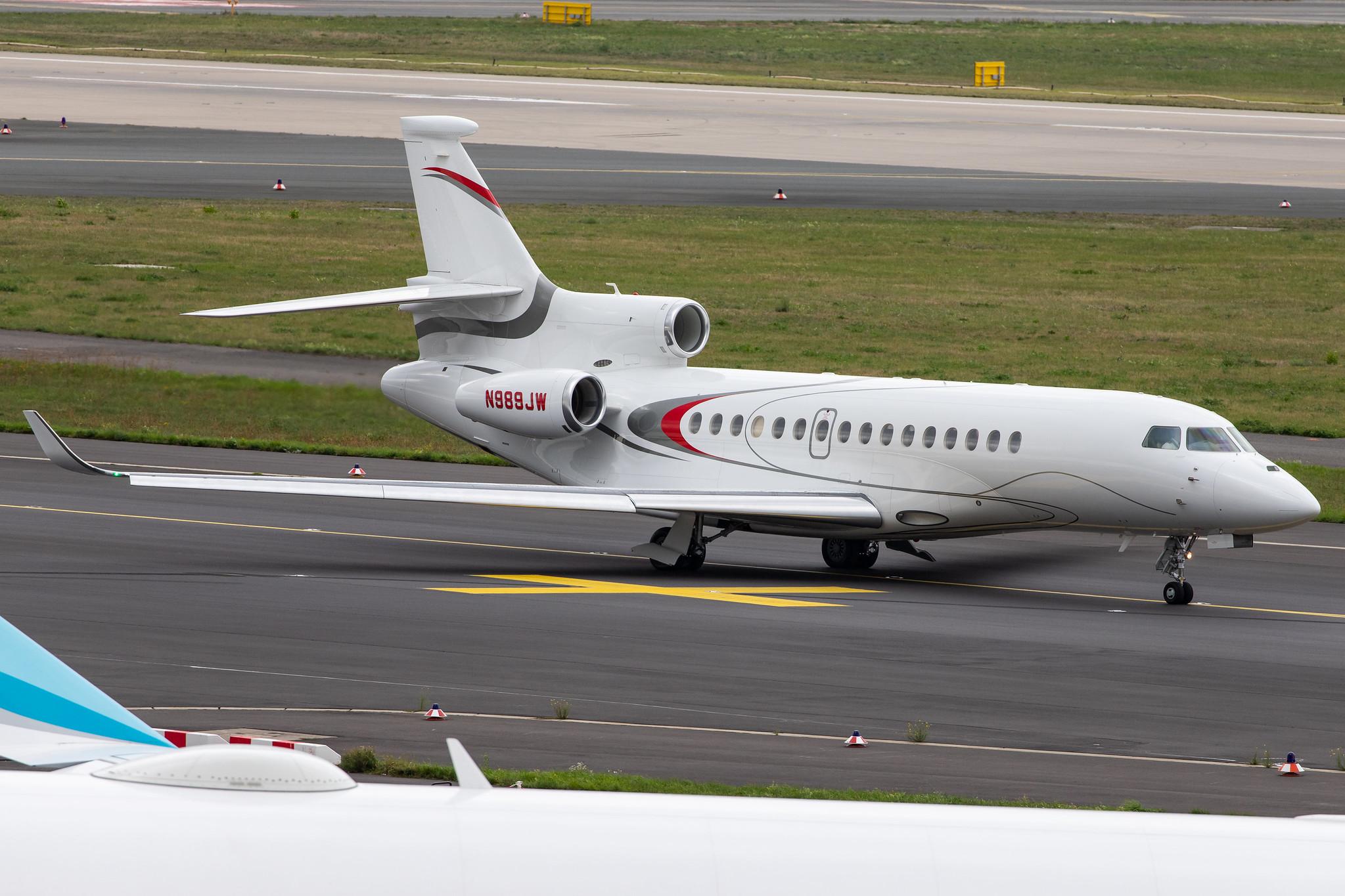 Düsseldorf Airport: Private Owner |  Dassault Falcon 7X FA7X | N989JW | MSN 420