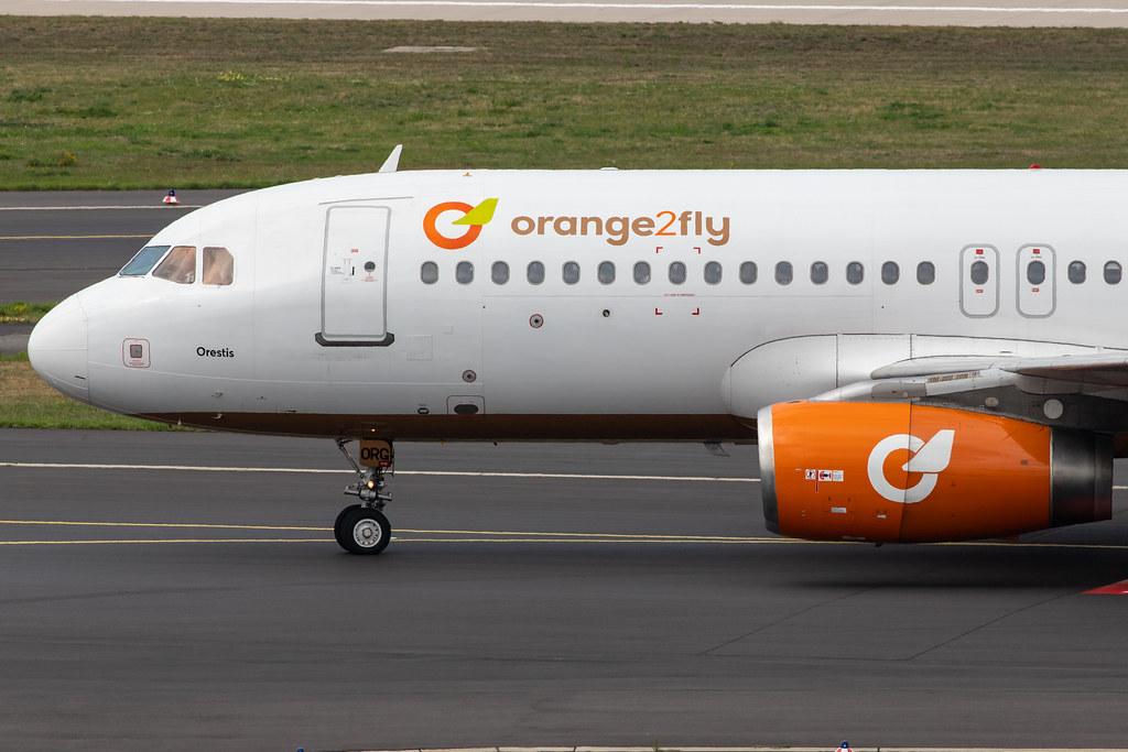 Düsseldorf Airport: Orange2fly (O4 / OTF) |  Airbus A320-232 A320 | SX-ORG | MSN 1407