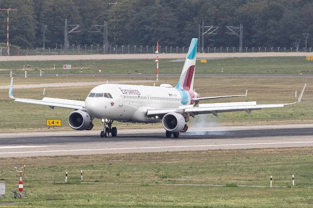 Düsseldorf Airport: Eurowings (EW / EWG) |  Airbus A320-214 A320 | D-AEWL | MSN 7263