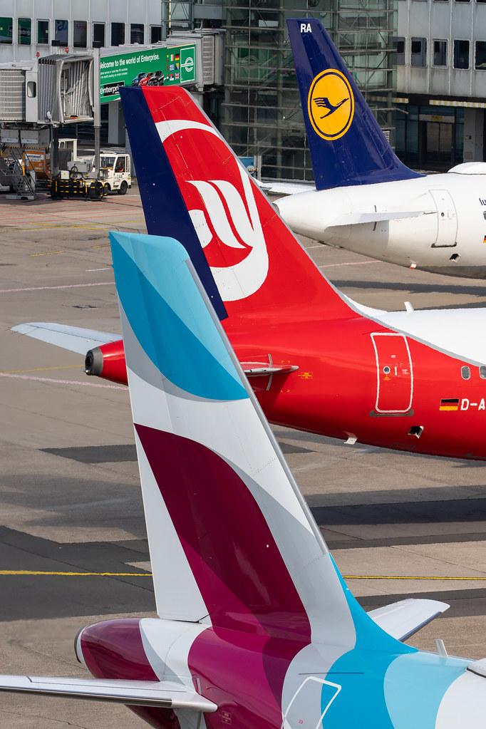 Düsseldorf Airport: Eurowings (EW / EWG) |  Airbus A320-216 A320 | D-ABZI | MSN 3328