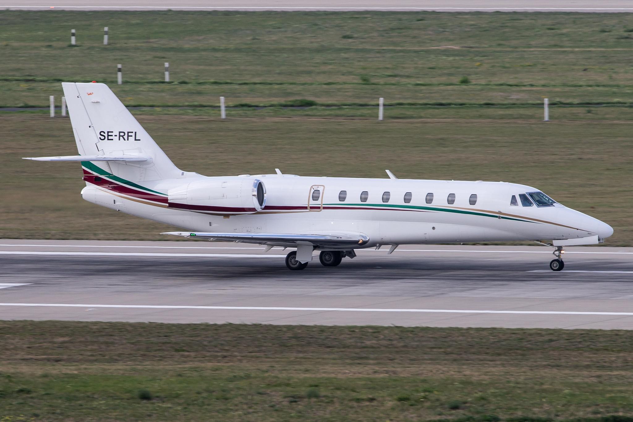 Düsseldorf Airport: European Flight Service |  Cessna 680 Citation Sovereign C680 | SE-RFL | MSN 680-0276