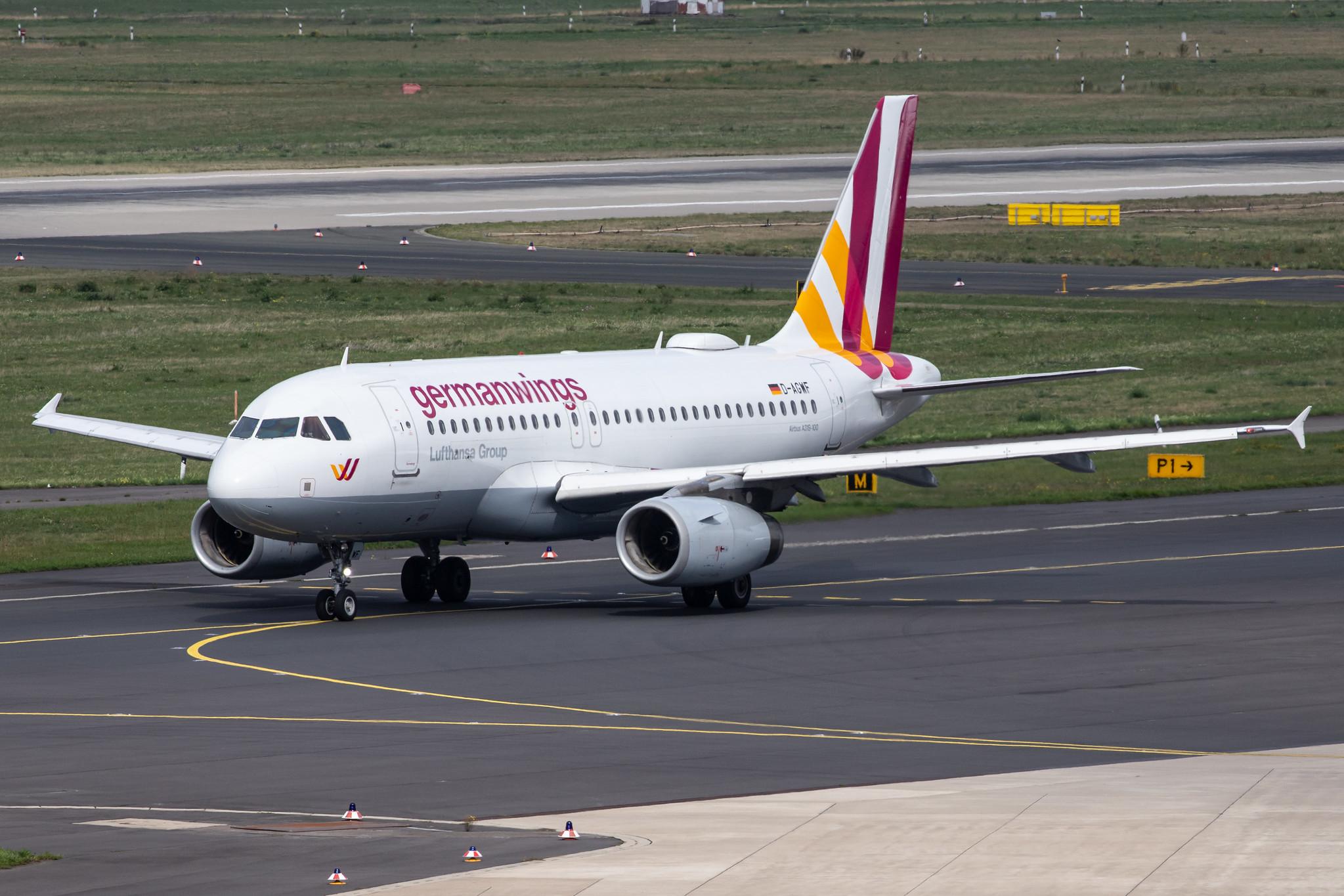 Düsseldorf Airport: Eurowings (EW / EWG) |  Airbus A319-132 A319 | D-AGWF | MSN 3172