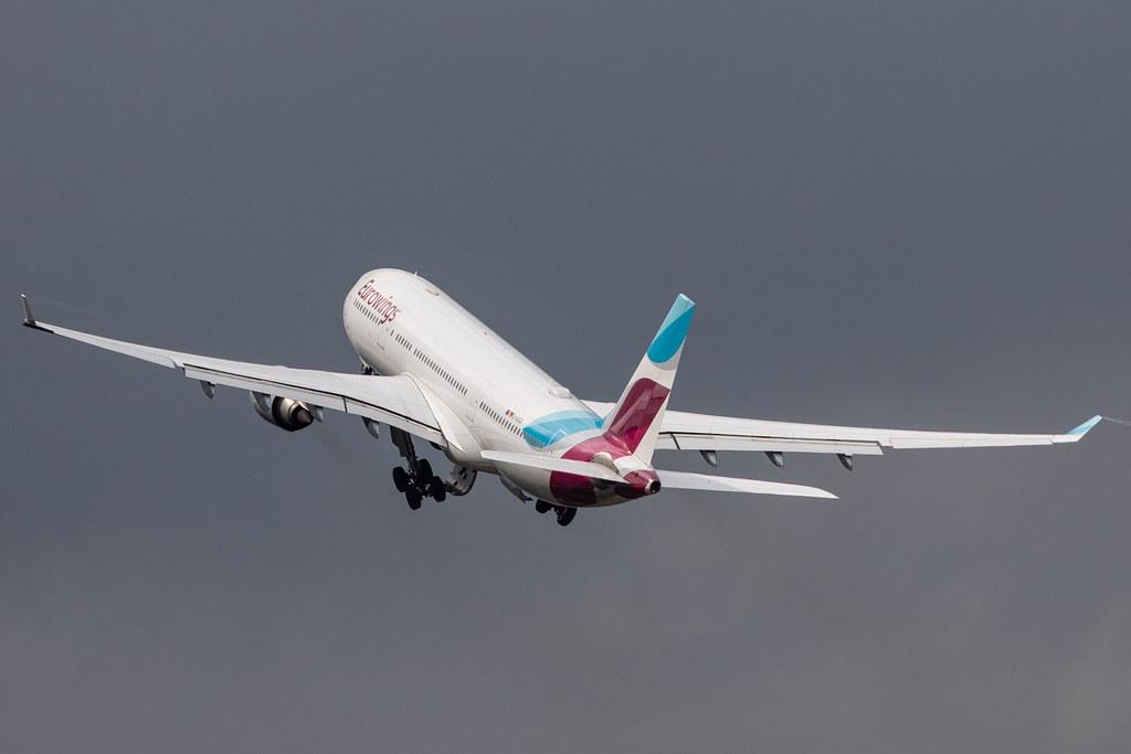 Düsseldorf Airport: Eurowings (EW / EWG) | Operator: SunExpress Deutschland |  Airbus A330-203 A332 | D-AXGG | MSN 0504