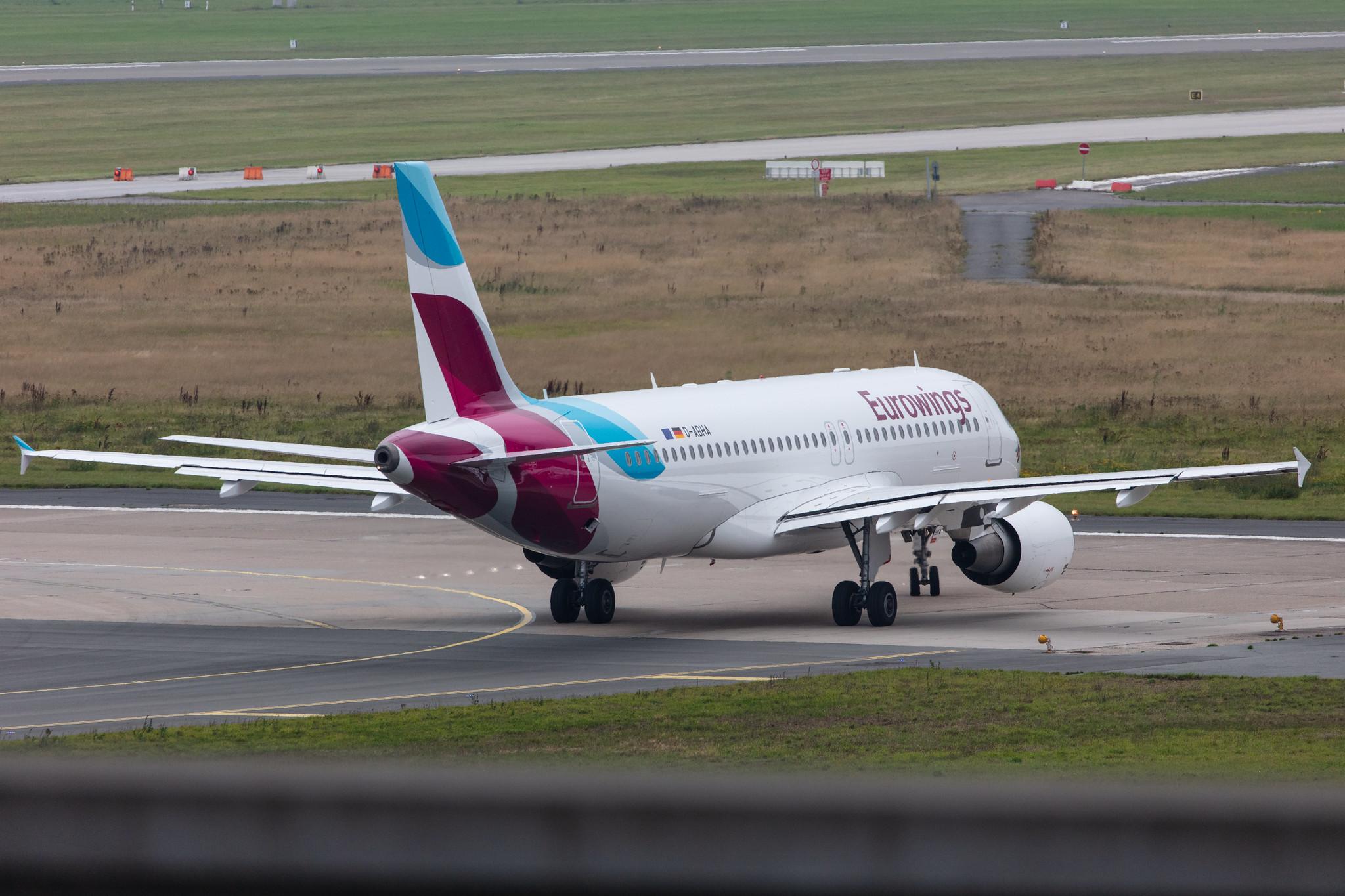 Hamburg Airport: Eurowings (EW / EWG) |  Airbus A320-214 A320 | D-ABHA | MSN 3540