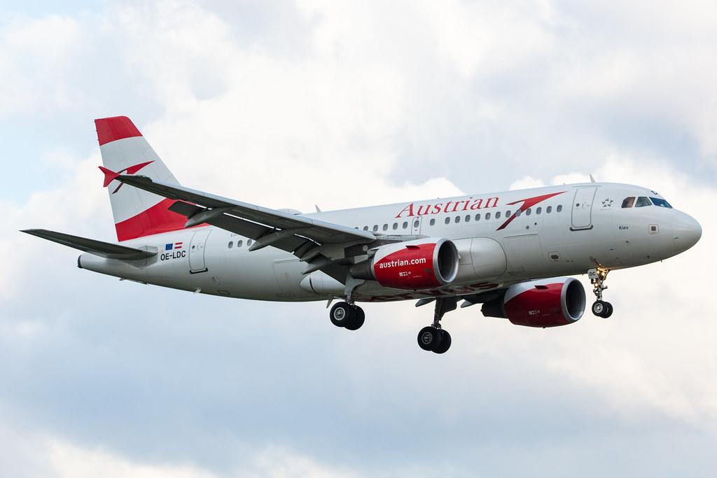 Hamburg Airport: Austrian Airlines (OS / AUA) |  Airbus A319-112 A319 | OE-LDC | MSN 2262