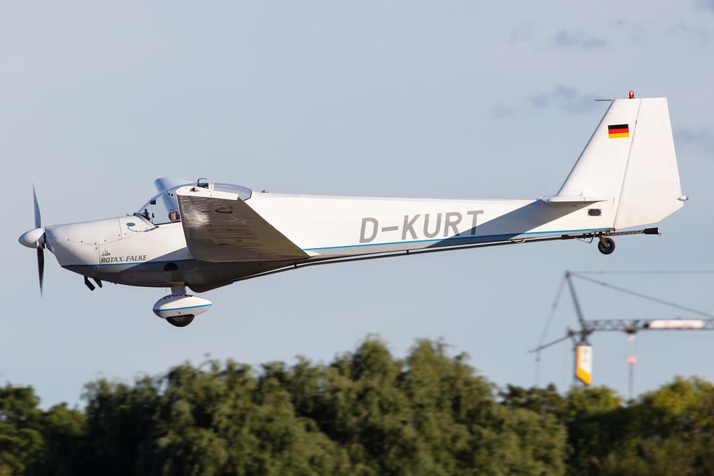 Hamburg Airport: Private |  Scheibe SF.25C-TL Rotax-Falke SF25 | D-KURT | MSN n/a