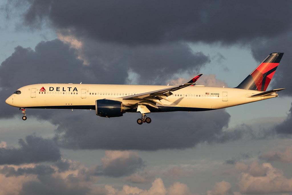 Amsterdam Airport Schiphol: Delta Air Lines (DL / DAL) |  Airbus A350-941 A359 | N510DN | MSN 204