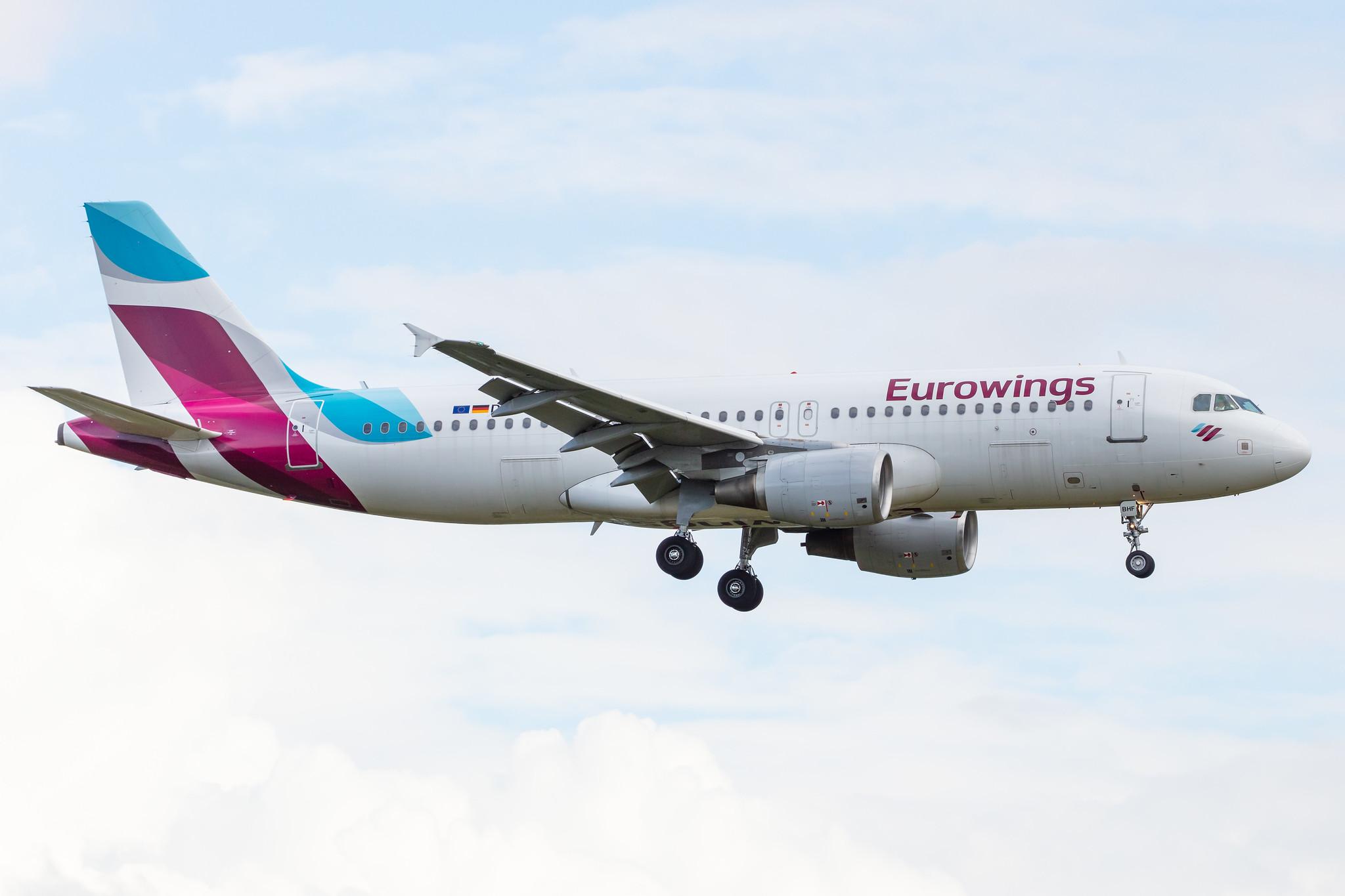 Hamburg Airport: Eurowings (EW / EWG) |  Airbus A320-214 A320 | D-ABHF | MSN 2749