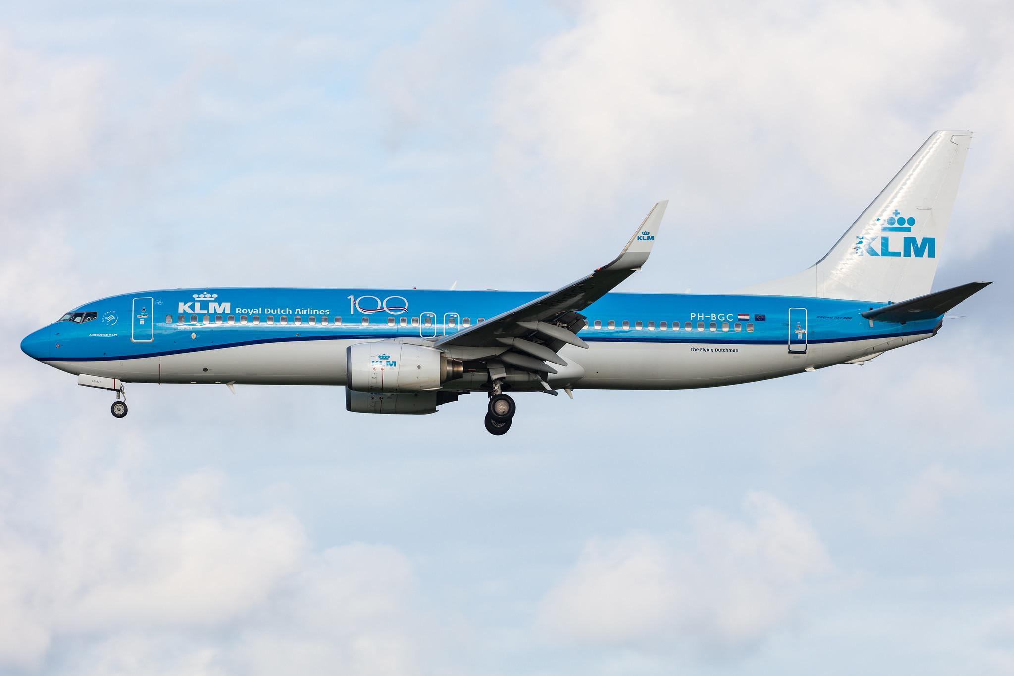 Amsterdam Airport Schiphol: KLM (KL / KLM) |  Boeing 737-8K2 B738 | PH-BGC | MSN 30361