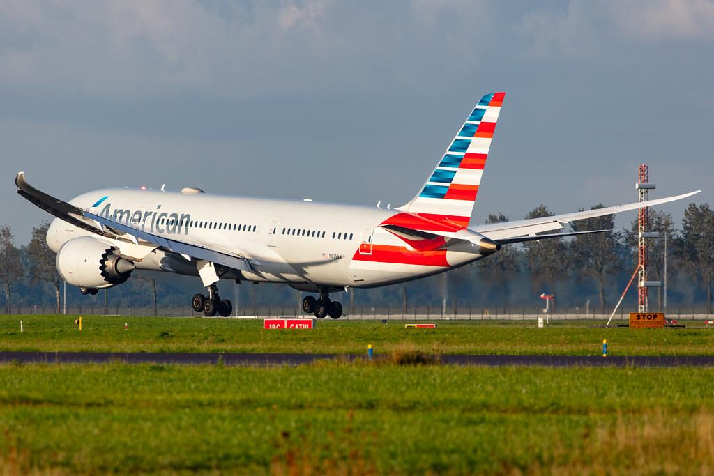 Amsterdam Airport Schiphol: American Airlines (AA / AAL) |  Boeing 787-8 Dreamliner B788 | N815AA | MSN 40633