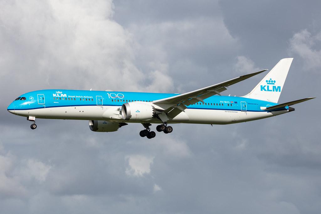 Amsterdam Airport Schiphol: KLM (KL / KLM) |  Boeing 787-9 Dreamliner B789 | PH-BHG | MSN 38766