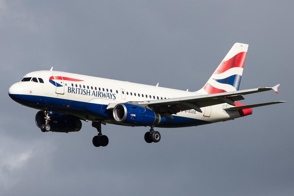 Amsterdam Airport Schiphol: British Airways (BA / BAW) |  Airbus A319-131 A319 | G-EUOG | MSN 1594
