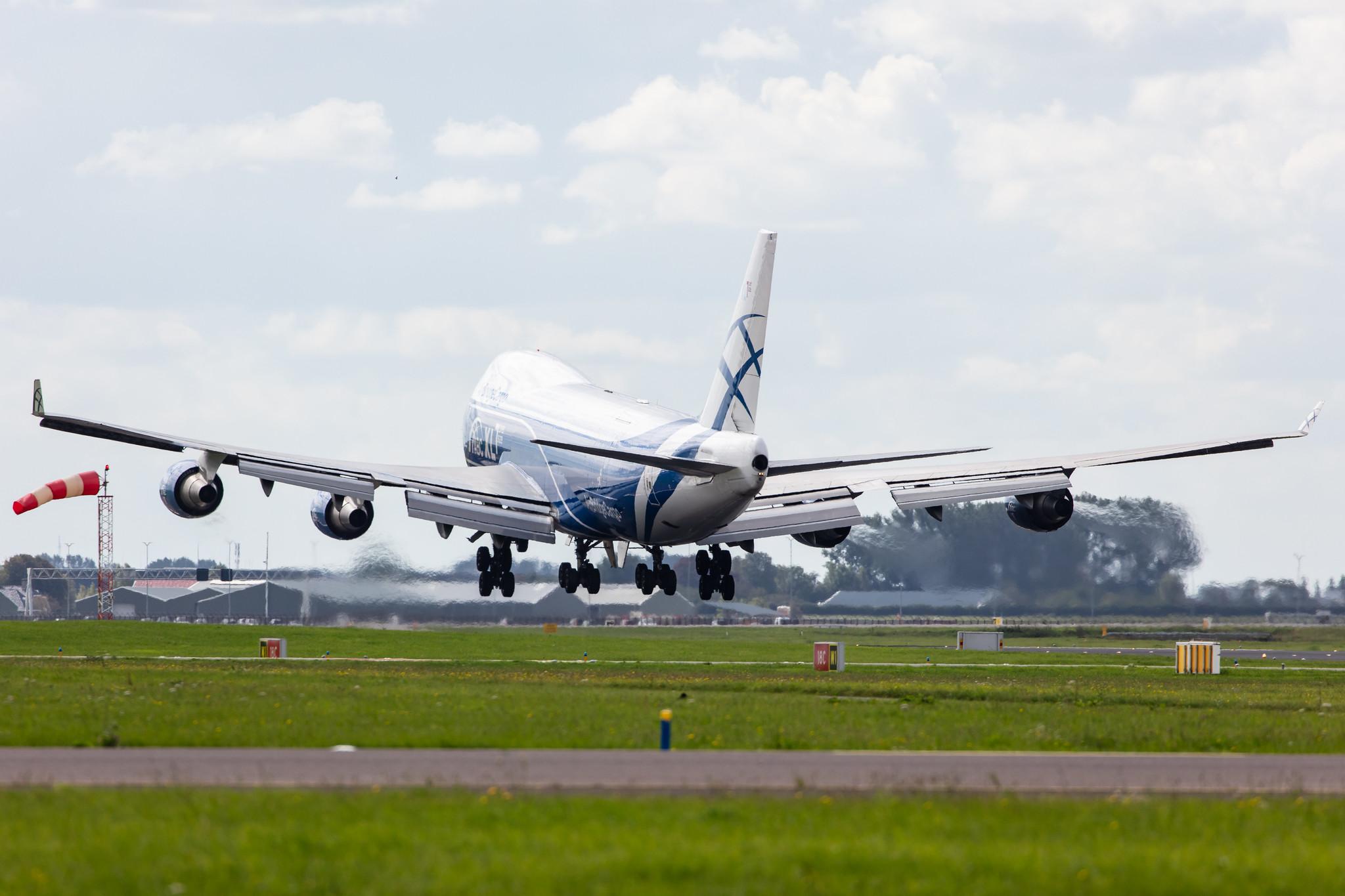 Amsterdam Airport Schiphol: AirBridgeCargo (RU / ABW) | Operator: AirBridgeCargo Airlines |  Boeing 747-46NF(ER) B744 | VP-BIG | MSN 35420
