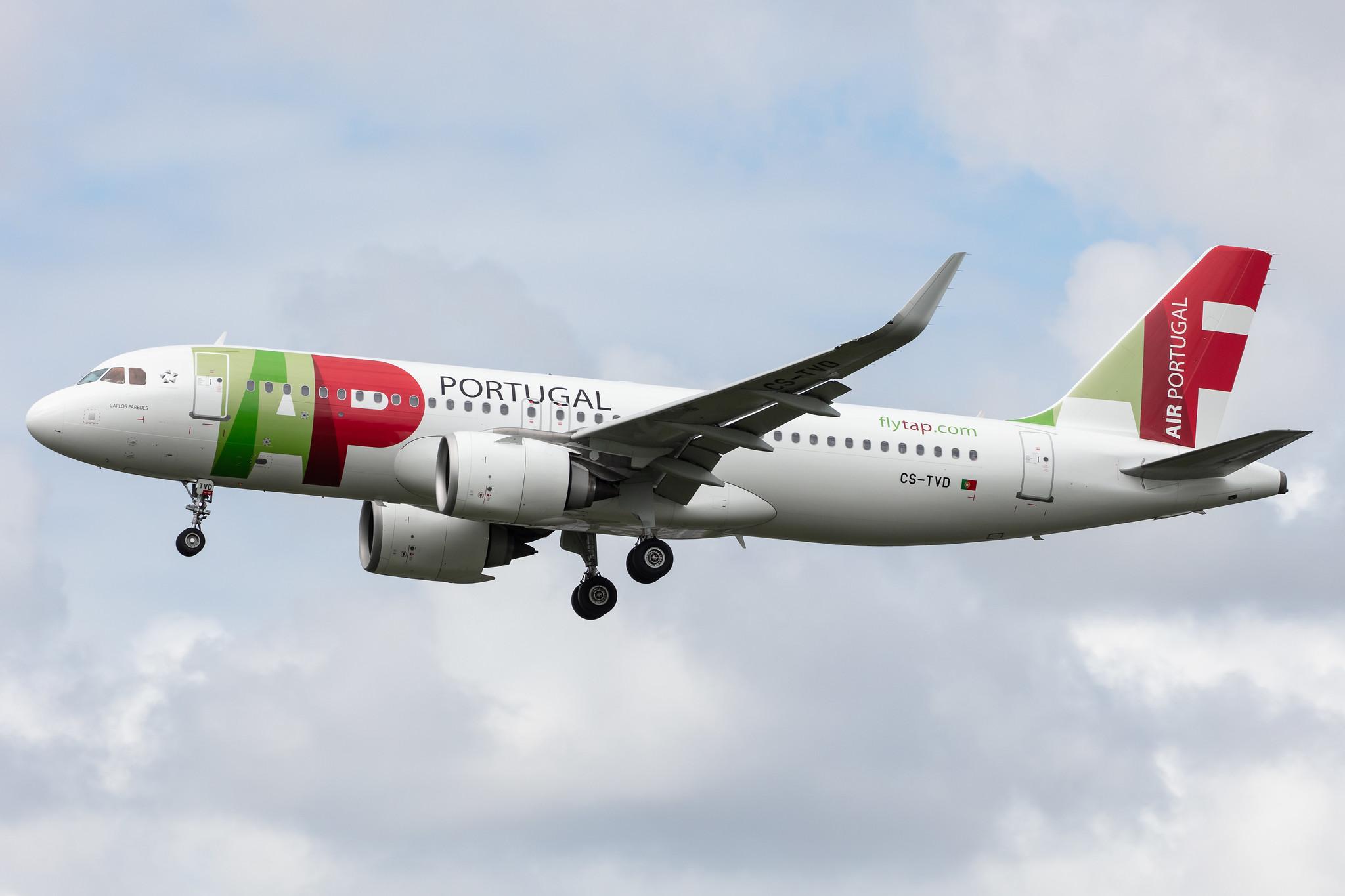 Amsterdam Airport Schiphol: TAP Air Portugal (TP / TAP) |  Airbus A320-251N A20N | CS-TVD | MSN 8907