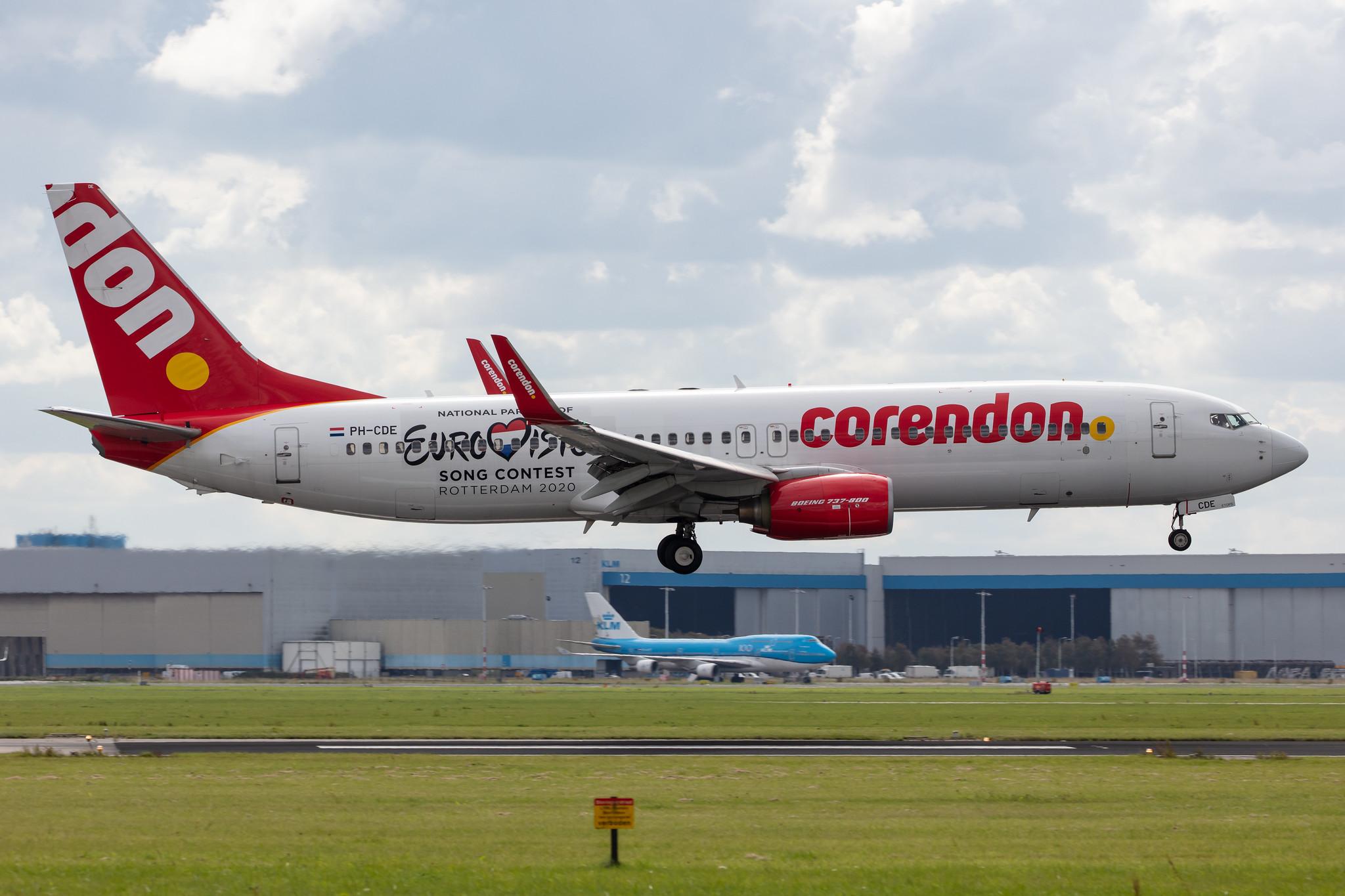 Amsterdam Airport Schiphol: Corendon Airlines (XC / CAI) | Operator: Corendon Dutch Airlines |  Boeing 737-8KN B738 | PH-CDE | MSN 35795