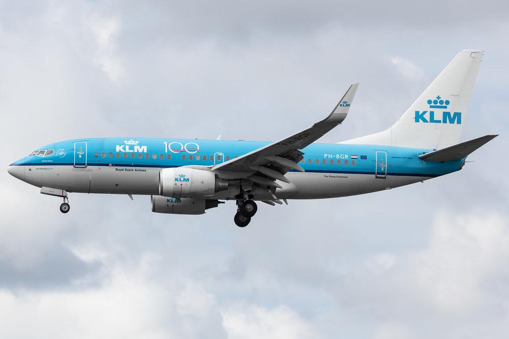 Amsterdam Airport Schiphol: KLM (KL / KLM) |  Boeing 737-7K2 B737 | PH-BGR | MSN 39446