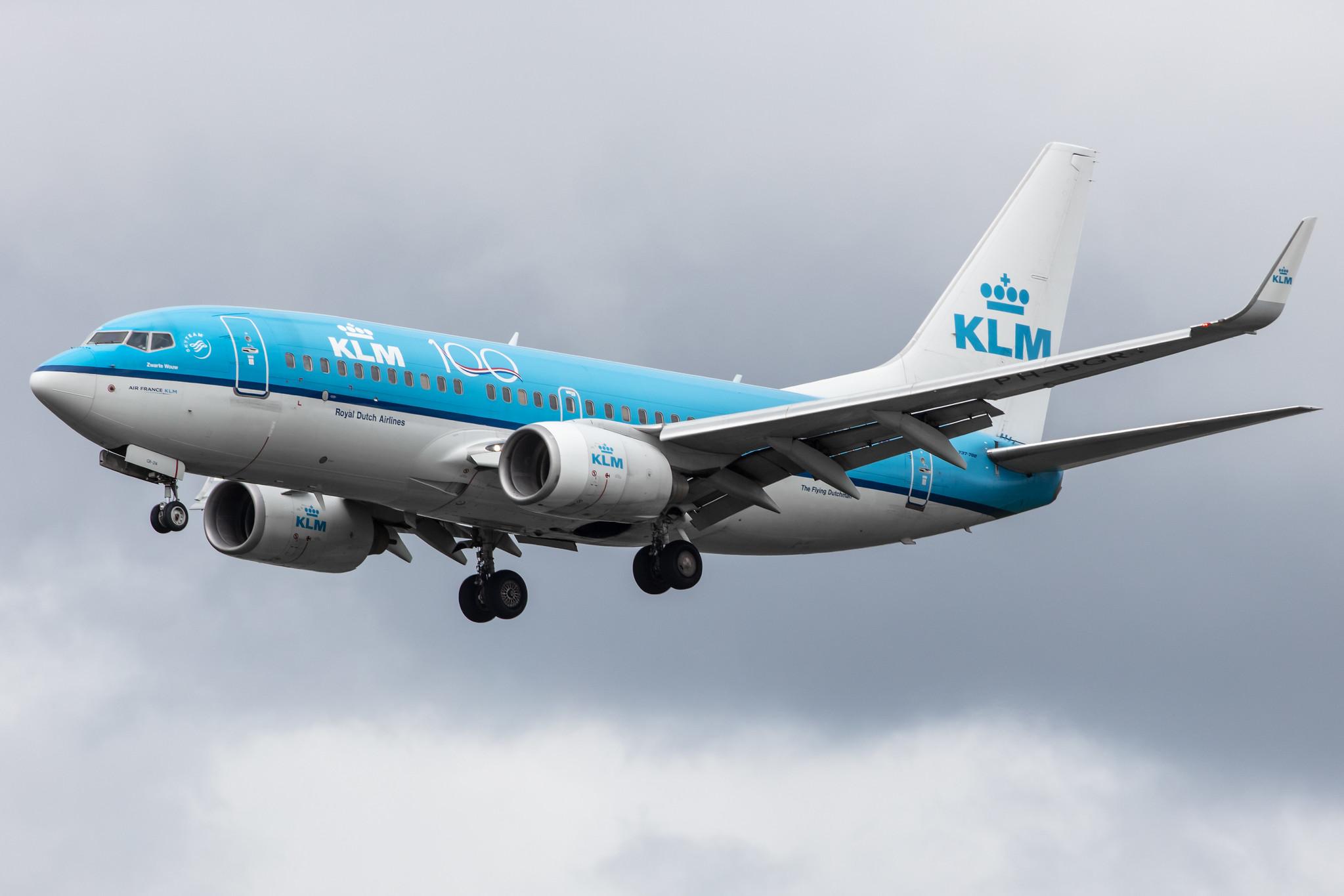 Amsterdam Airport Schiphol: KLM (KL / KLM) |  Boeing 737-7K2 B737 | PH-BGR | MSN 39446