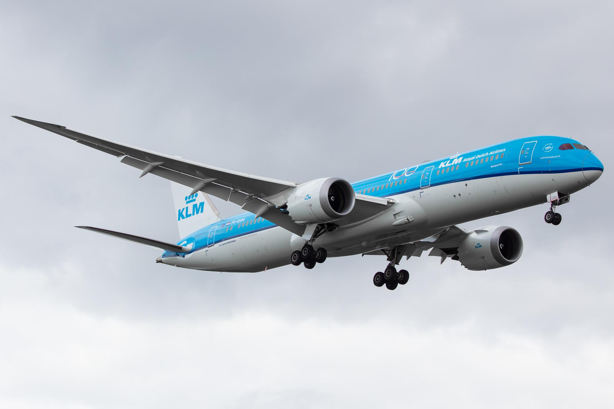 Amsterdam Airport Schiphol: KLM (KL / KLM) |  Boeing 787-9 Dreamliner B789 | PH-BHM | MSN 38776