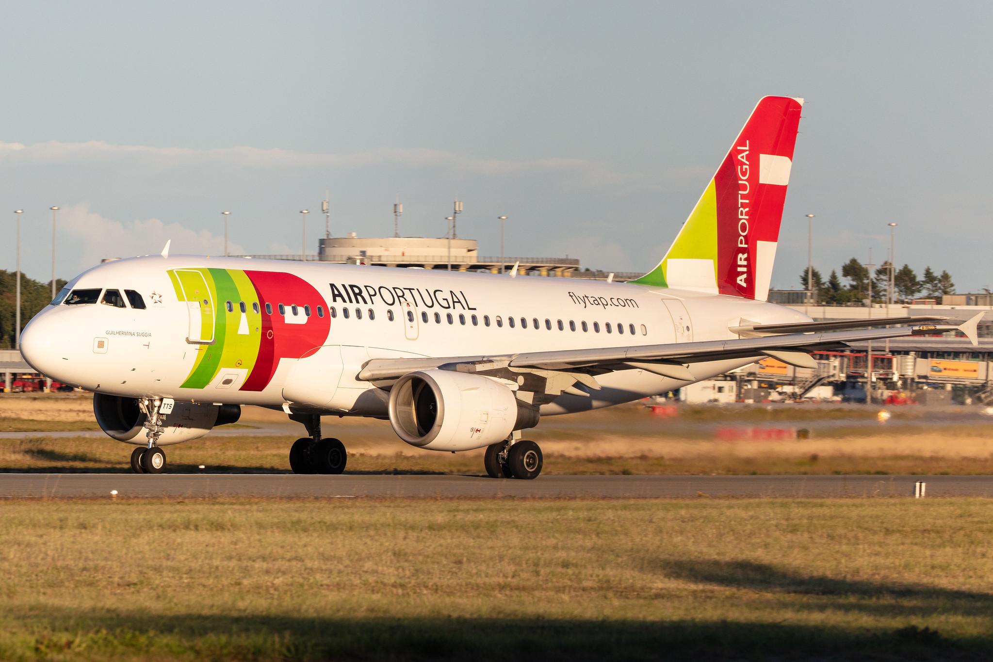 Hamburg Airport: TAP Air Portugal (TP / TAP) |  Airbus A319-112 A319 | CS-TTS | MSN 1765
