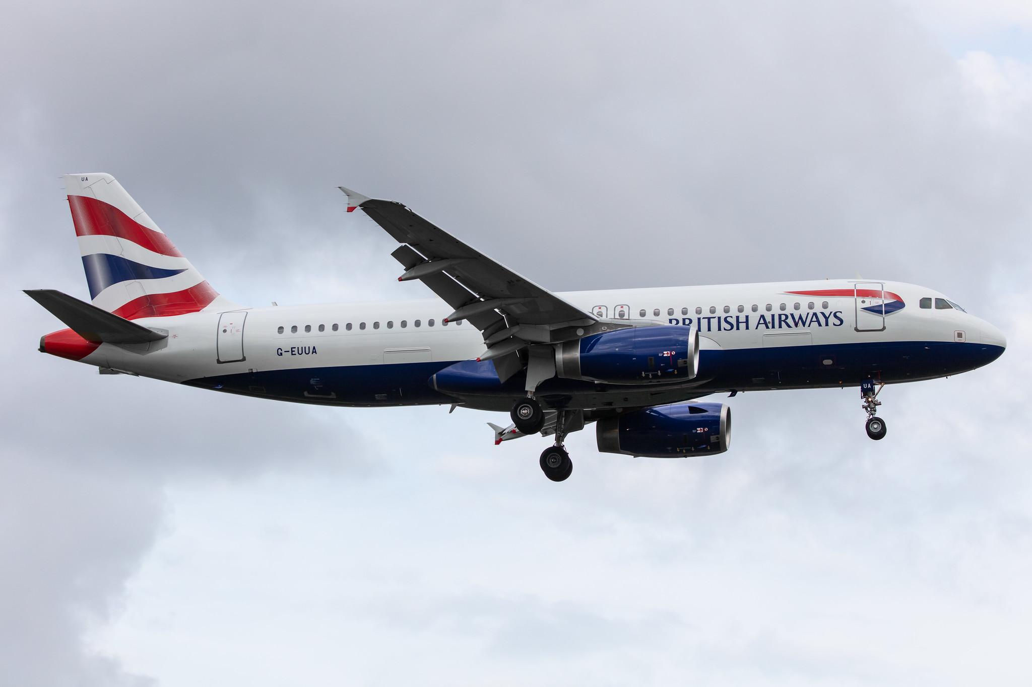Amsterdam Airport Schiphol: British Airways (BA / BAW) |  Airbus A320-232 A320 | G-EUUA | MSN 1661