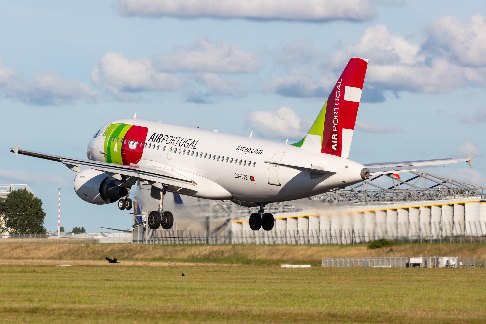 Hamburg Airport: TAP Air Portugal (TP / TAP) |  Airbus A319-112 A319 | CS-TTS | MSN 1765
