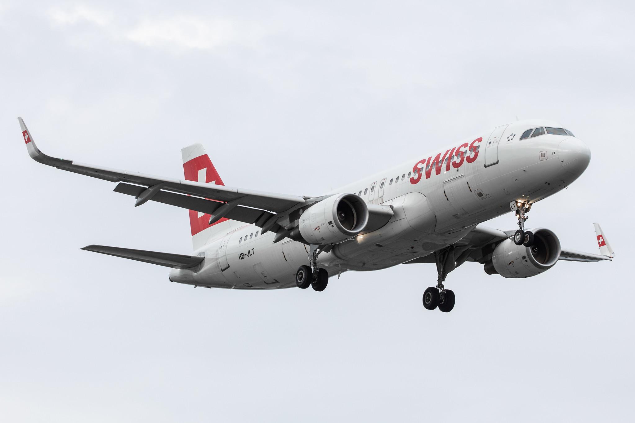 Amsterdam Airport Schiphol: Swiss (LX / SWR) |  Airbus A320-214 A320 | HB-JLT | MSN 5518