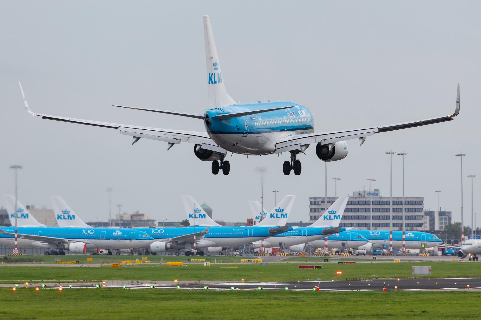 Amsterdam Airport Schiphol: KLM (KL / KLM) |  Boeing 737-7K2 B737 | PH-BGT | MSN 38634