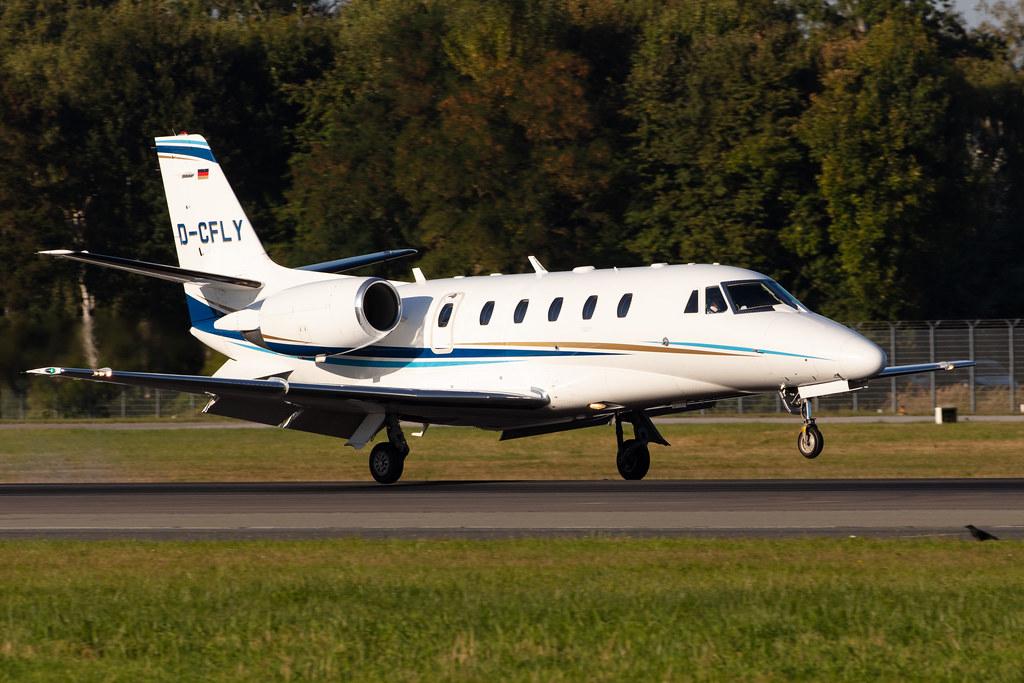 Hamburg Airport: Air Hamburg (/ AHO) |  Cessna 560 Citation XLS+ C56X | D-CFLY | MSN 560-6014