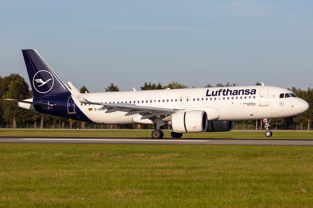 Hamburg Airport: Lufthansa (LH / DLH) |  Airbus A320-271N A20N | D-AINW | MSN 9251