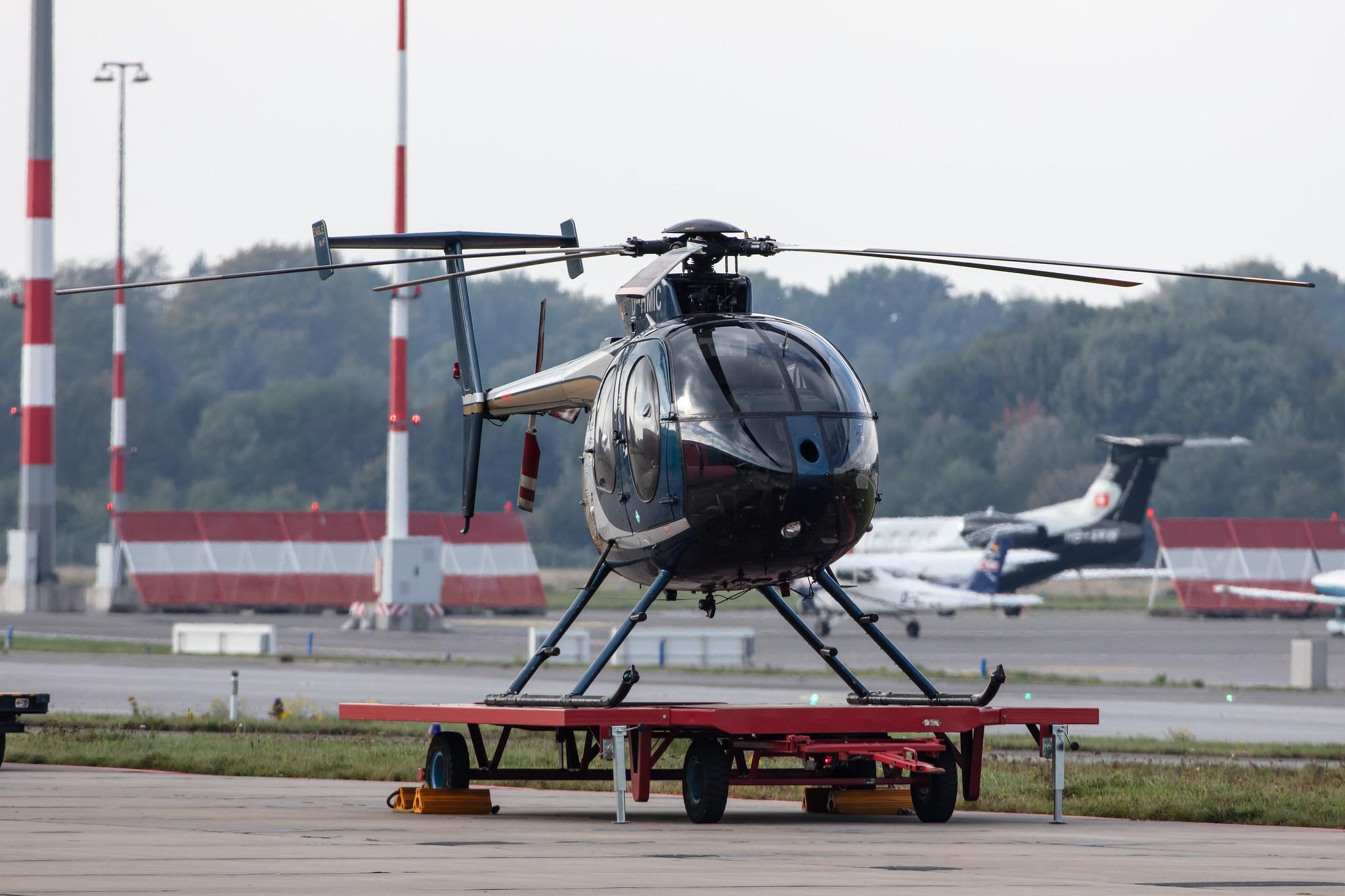 Hamburg Airport: DHD Heliservice | MD Helicopters MD 500E H500 | D-HMIC | MSN 362E