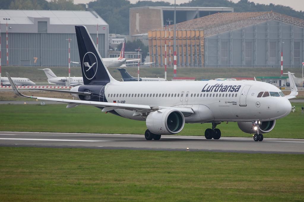 Hamburg Airport: Lufthansa (LH / DLH) |  Airbus A320-271N A20N | D-AINP | MSN 8622