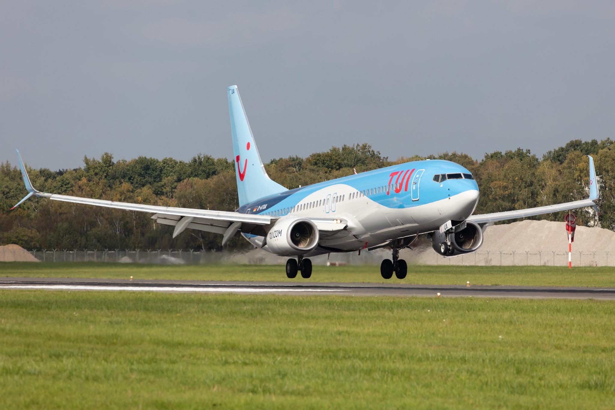 Hamburg Airport: TUI (X3 / TUI) | Operator: TUI fly |  Boeing 737-8K5 B738 | D-ATUA | MSN 37245
