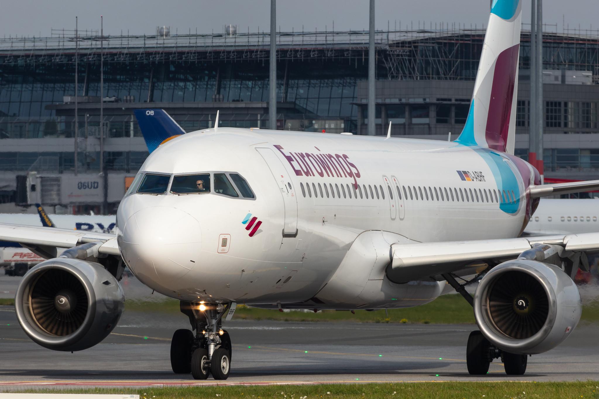 Hamburg Airport: Eurowings (EW / EWG) |  Airbus A320-214 A320 | D-ABHF | MSN 2749