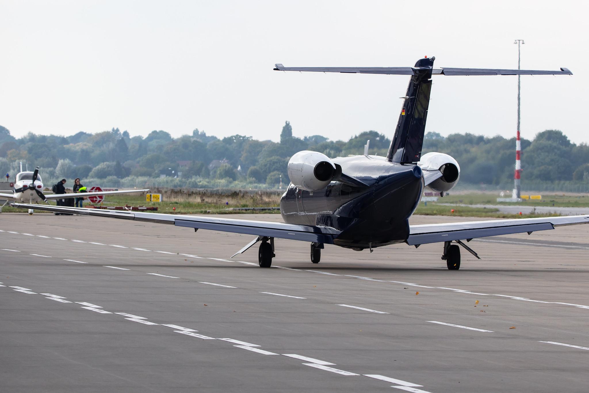 Hamburg Airport: Private owner |  Cessna 525 CitationJet CJ1 C525 | D-IAHG | MSN 525-0126