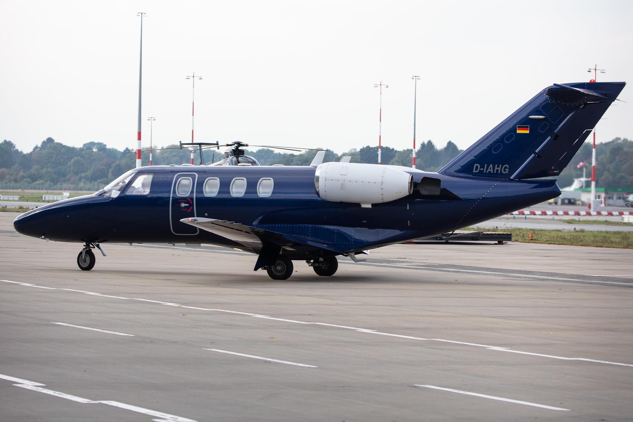 Hamburg Airport: Private owner |  Cessna 525 CitationJet CJ1 C525 | D-IAHG | MSN 525-0126