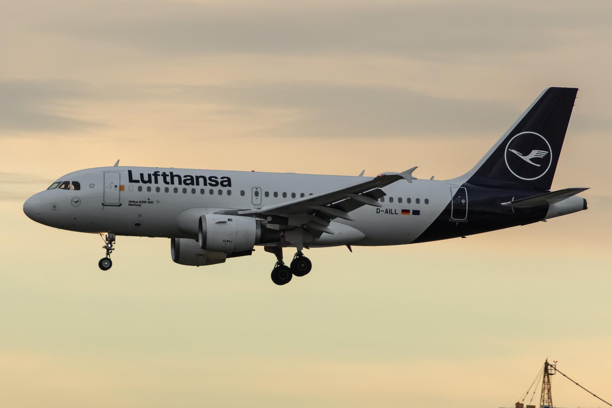 Frankfurt Airport: Lufthansa (LH / DLH) |  Airbus A319-114 A319 | D-AILL | MSN 0689