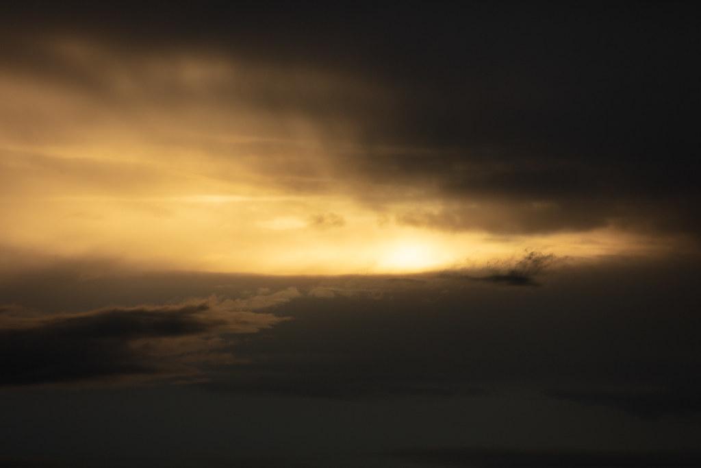 Frankfurt Airport: Sonnenuntergang |