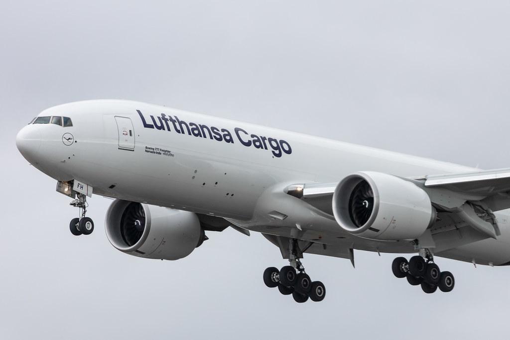 Frankfurt Airport: Lufthansa Cargo (/ GEC) |  Boeing 777-F B77L | D-ALFH | MSN 66911