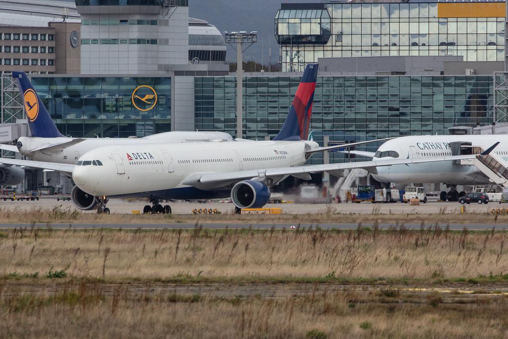 Frankfurt Airport: Delta Air Lines (DL / DAL) |  Airbus A330-323 A333 | N820NW | MSN 0859