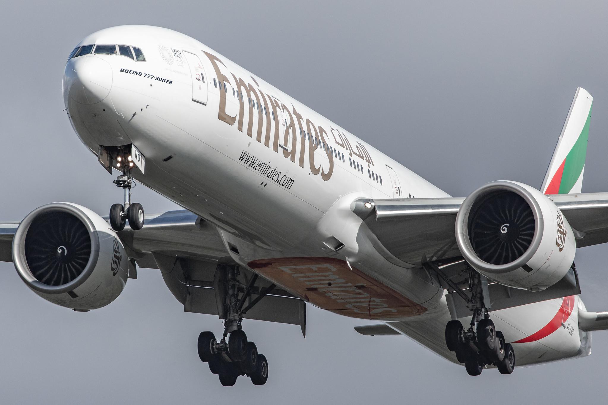 Frankfurt Airport: Emirates (EK / UAE) |  Boeing 777-31H(ER) B77W | A6-ENQ | MSN 41363