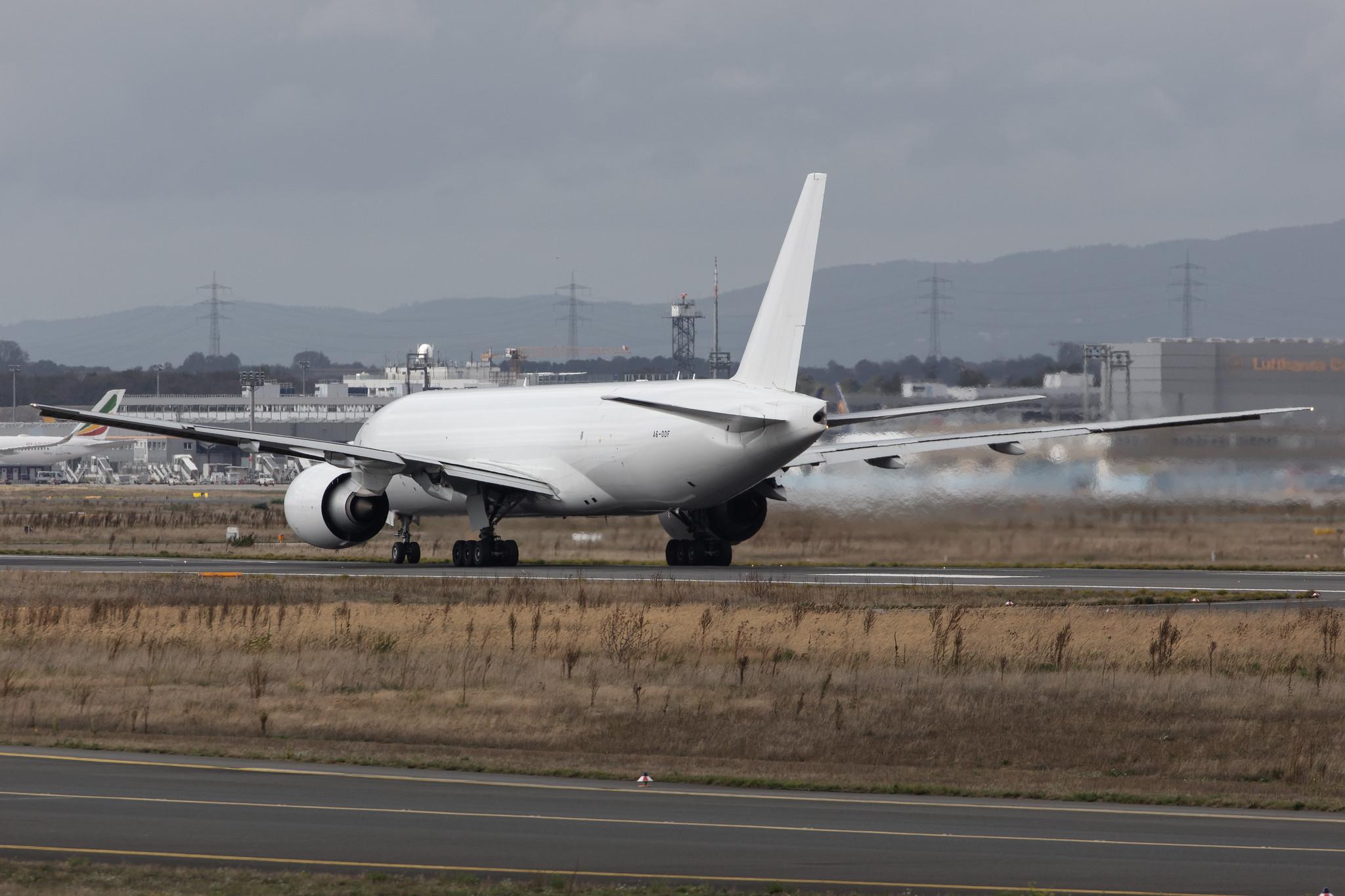 Frankfurt Airport: Etihad Cargo (EY / ETD) | Operator: Etihad Airways |  Boeing 777-F B77L | A6-DDF | MSN 60509