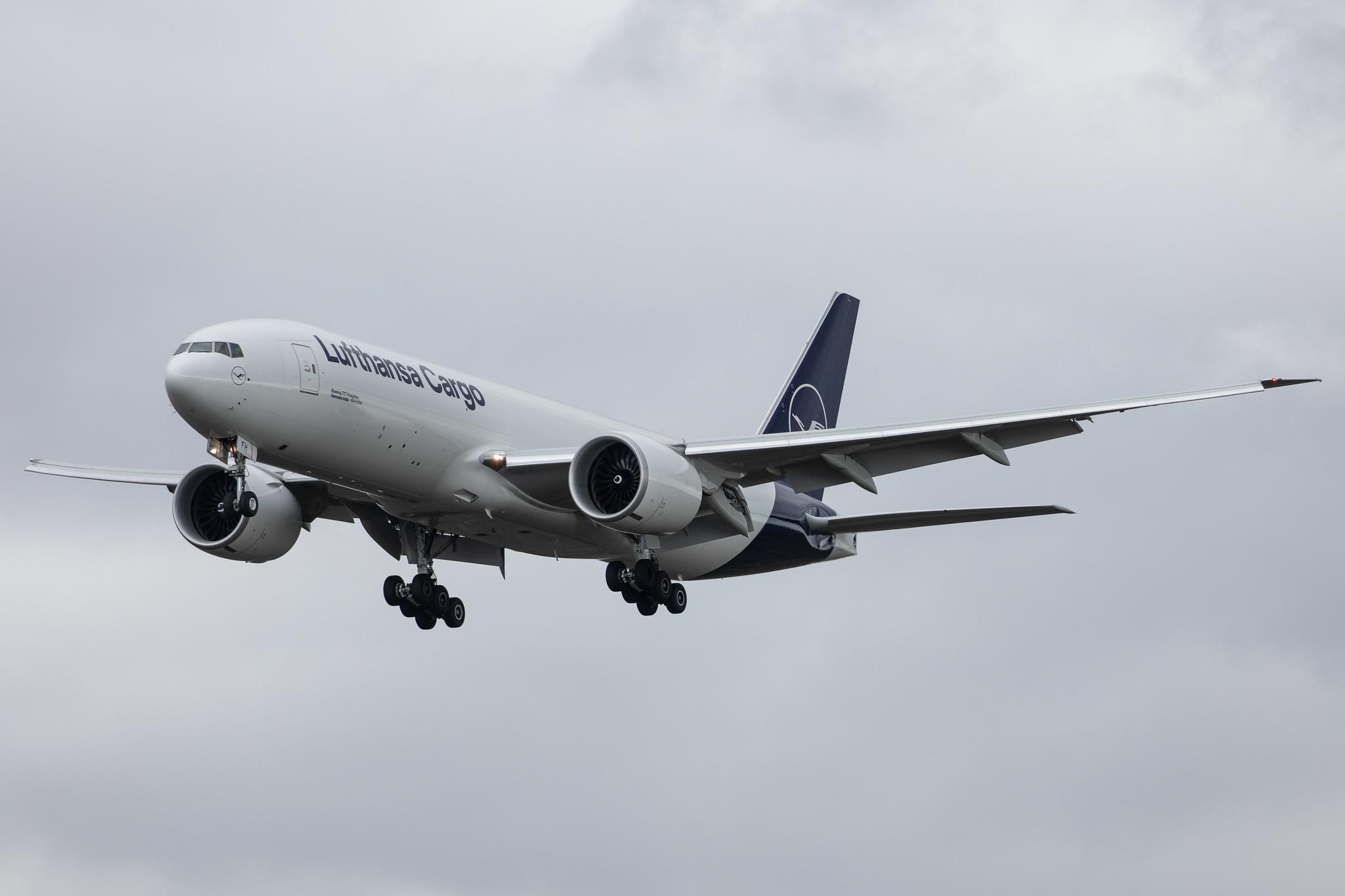 Frankfurt Airport: Lufthansa Cargo (/ GEC) |  Boeing 777-F B77L | D-ALFH | MSN 66911
