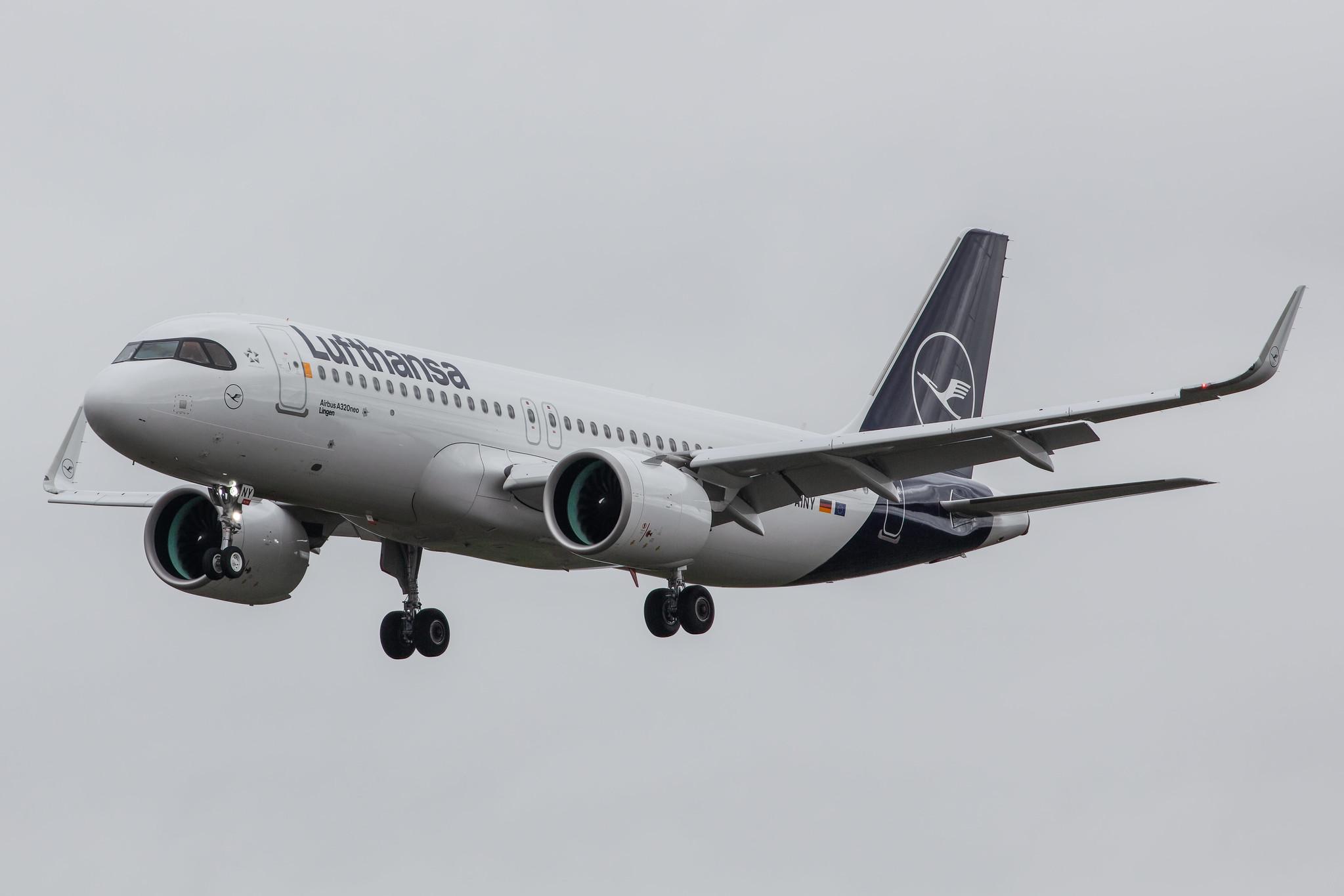 Frankfurt Airport: Lufthansa (LH / DLH) |  Airbus A320-271N A20N | D-AINY | MSN 9453