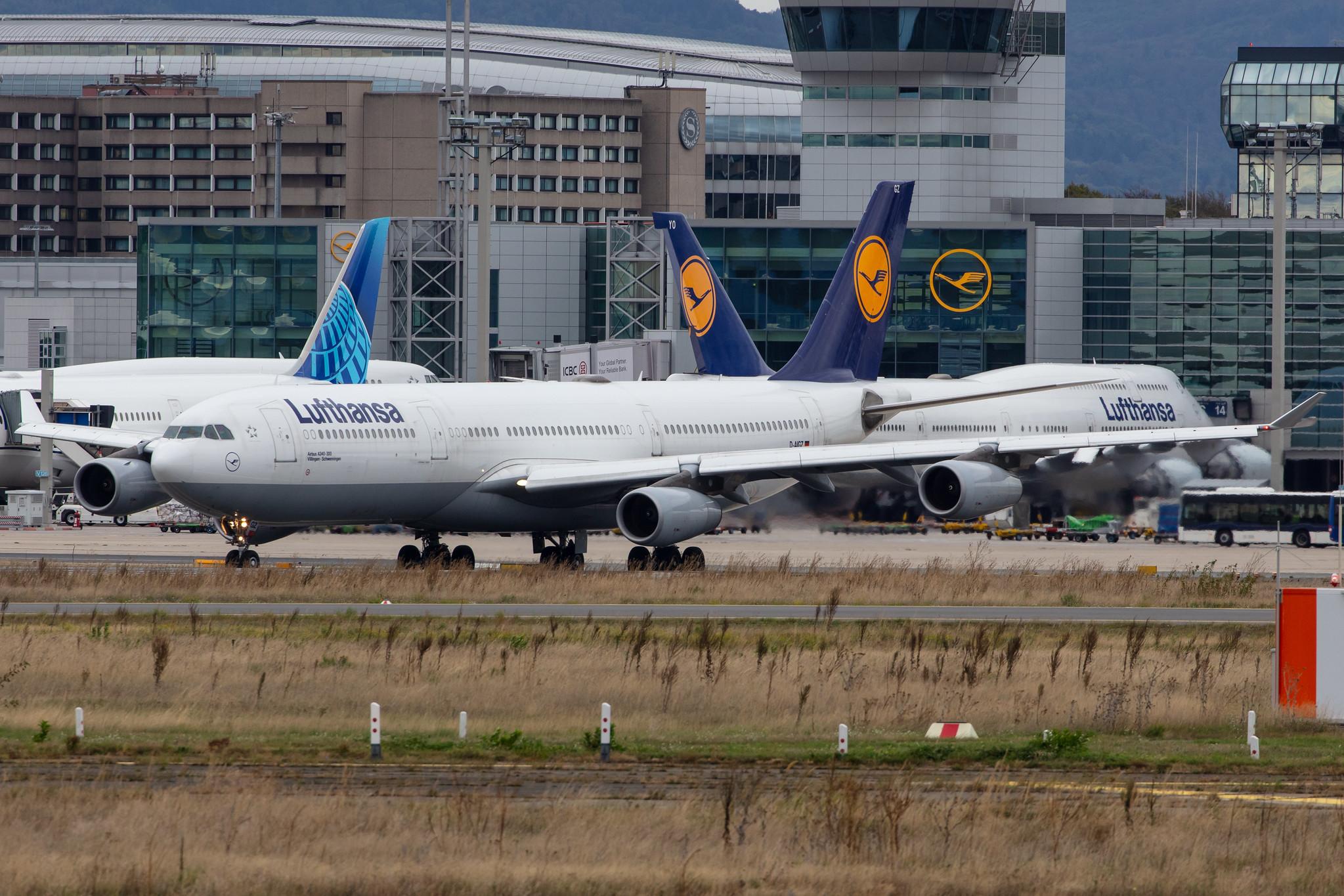 Frankfurt Airport: Lufthansa (LH / DLH) |  Airbus A340-313 A343 | D-AIGZ | MSN 0347