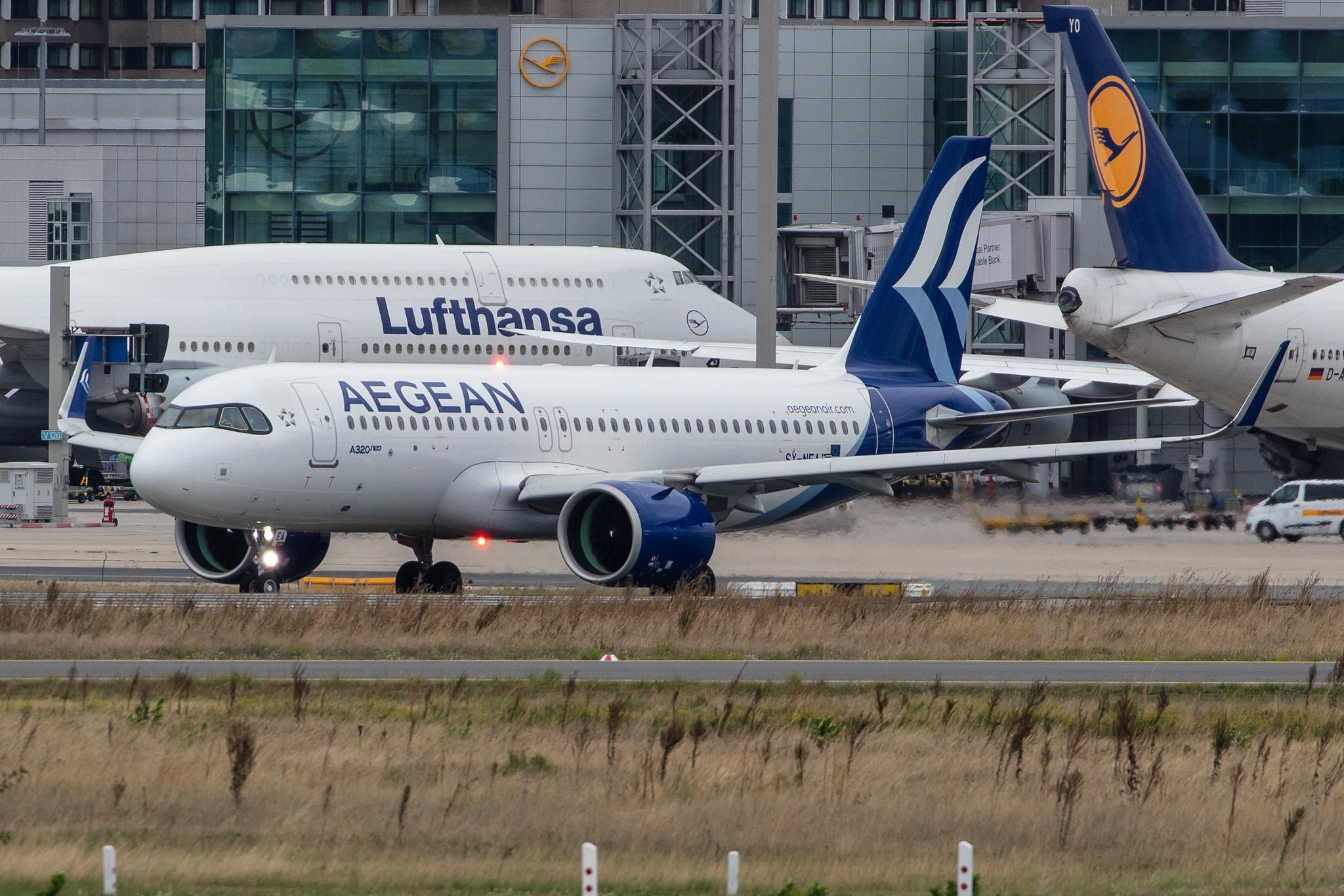 Frankfurt Airport: Aegean Airlines (A3 / AEE) |  Airbus A320-271N A20N | SX-NEA | MSN 9497