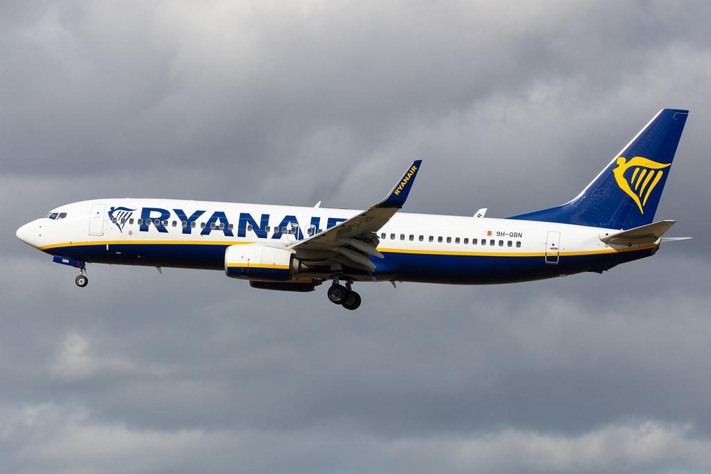 Frankfurt Airport: Ryanair (FR / RYR) | Operator: Malta Air |  Boeing 737-8AS B738 | 9H-QBN | MSN 44710